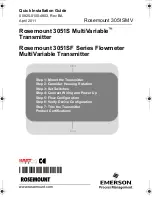 Rosemount 3051S Series Quick Installation Manual предпросмотр