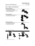 Preview for 4 page of Rosemount 3095MF Series Quick Installation Manual