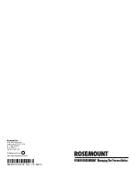 Preview for 119 page of Rosemount 3144 Manual