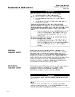 Preview for 12 page of Rosemount 3152 Reference Manual