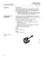 Предварительный просмотр 16 страницы Rosemount 4500 Reference Manual