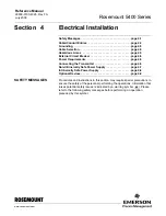 Предварительный просмотр 45 страницы Rosemount 5401 Reference Manual