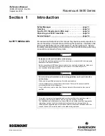 Preview for 9 page of Rosemount 5600 Series Reference Manual