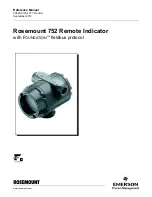 Rosemount 752 Reference Manual preview
