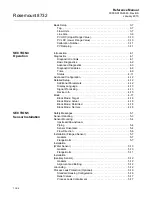 Предварительный просмотр 6 страницы Rosemount 8732 Series Reference Manual