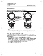 Предварительный просмотр 23 страницы Rosemount 8750WA Quick Installation Manual