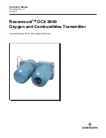 Rosemount OCX 8800 Instruction Manual предпросмотр