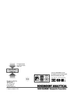 Предварительный просмотр 61 страницы Rosemount SOLU COMP II Instruction Manual