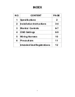 Preview for 2 page of Rosen Car Show CS104LCD User Manual