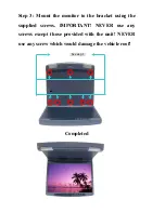 Preview for 7 page of Rosen Car Show CS150LCD Installation Manual