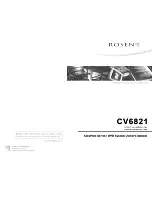 Rosen ClearVue CV6821 Owner'S Manual preview