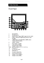 Preview for 9 page of Rosen DA-7169 Owners & Installation Manual