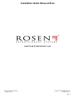 Preview for 11 page of Rosen DS-NS0710 Installation Manual