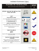 Preview for 2 page of Rosen DS-SB1020 Subaru Legacy Installation Manual