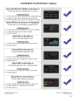 Preview for 8 page of Rosen DS-SB1020 Subaru Legacy Installation Manual