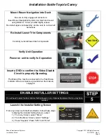 Preview for 6 page of Rosen DS-TY0710 Installation Manual