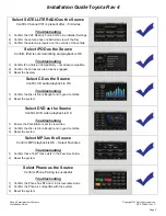 Preview for 8 page of Rosen DS-TY0860 4 Installation Manual