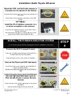 Preview for 5 page of Rosen DS-TY10A0 Toyota 4-Runner Installation Manual