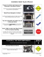 Preview for 6 page of Rosen DS-TY10A0 Toyota 4-Runner Installation Manual