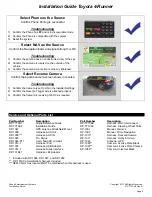 Preview for 9 page of Rosen DS-TY10A0 Toyota 4-Runner Installation Manual