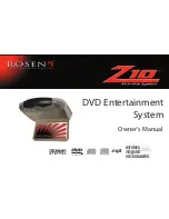 Rosen DVD Entertainment System Owner'S Manual preview