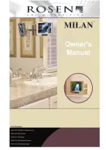 Preview for 1 page of Rosen Milan Series Owner'S Manual