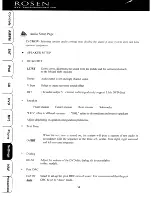 Preview for 39 page of Rosen TYO860-H11 Owner'S Manual