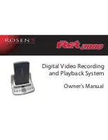 Предварительный просмотр 1 страницы Rosen VoiceCom 2000 Owner'S Manual