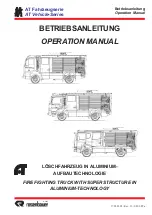 Rosenbauer AT Vehicle Series Operation Manual preview