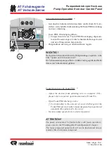 Preview for 102 page of Rosenbauer AT Vehicle Series Operation Manual