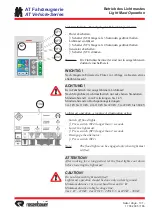 Preview for 131 page of Rosenbauer AT Vehicle Series Operation Manual