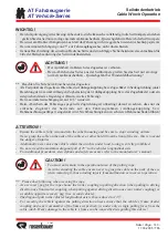 Preview for 143 page of Rosenbauer AT Vehicle Series Operation Manual