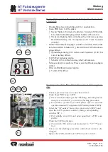 Preview for 146 page of Rosenbauer AT Vehicle Series Operation Manual