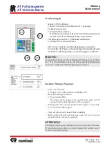 Preview for 151 page of Rosenbauer AT Vehicle Series Operation Manual