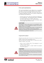 Preview for 152 page of Rosenbauer AT Vehicle Series Operation Manual