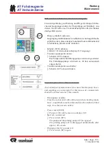 Preview for 153 page of Rosenbauer AT Vehicle Series Operation Manual