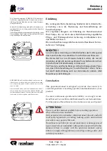 Предварительный просмотр 5 страницы Rosenbauer FOX 1 Operation Manual