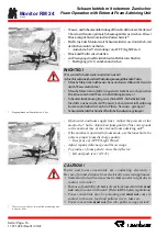 Preview for 16 page of Rosenbauer Monitor RM 24 Operation Manual