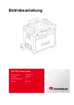 Rosenbauer RTE PS 2 Manual preview