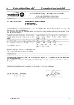 Preview for 15 page of Rosenberg DH Ex Series Operating Instruction