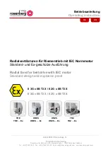 Preview for 1 page of Rosenberg HRES E Series Operating Instruction