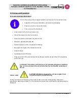 Preview for 18 page of Rosenberg SupraBox 1100D Operating Instruction