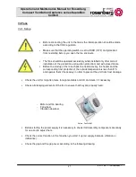 Preview for 22 page of Rosenberg SupraBox COMFORT 1100H Operating Instructions Manual