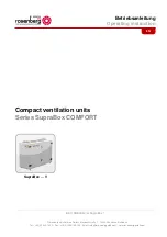 Preview for 1 page of Rosenberg SupraBox Comfort 1100V Operating Instruction