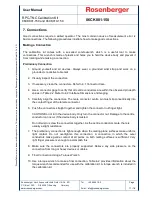 Preview for 17 page of Rosenberger 06CK001-150 User Manual