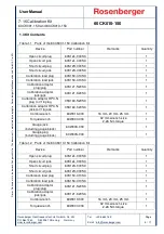 Preview for 4 page of Rosenberger 60CK001-150 User Manual