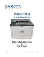 Rosetta CERPRINT 3710 Manual предпросмотр