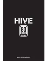 Rosewill 80 PLUS HIVE-550 User Manual preview