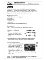 Preview for 2 page of Rosewill APOLLO RK-9100X User Manual