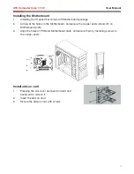 Предварительный просмотр 5 страницы Rosewill ATX Computer Case R7329 User Manual